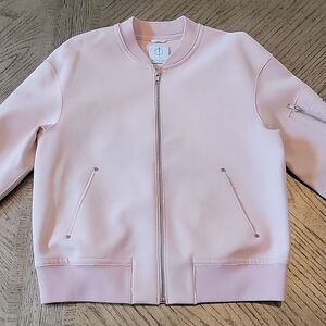 Blush pink light bomber jacket size S Outline NWOT